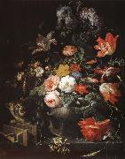 REMBRANDT Harmenszoon van Rijn The Overturned Bouquet oil painting on canvas